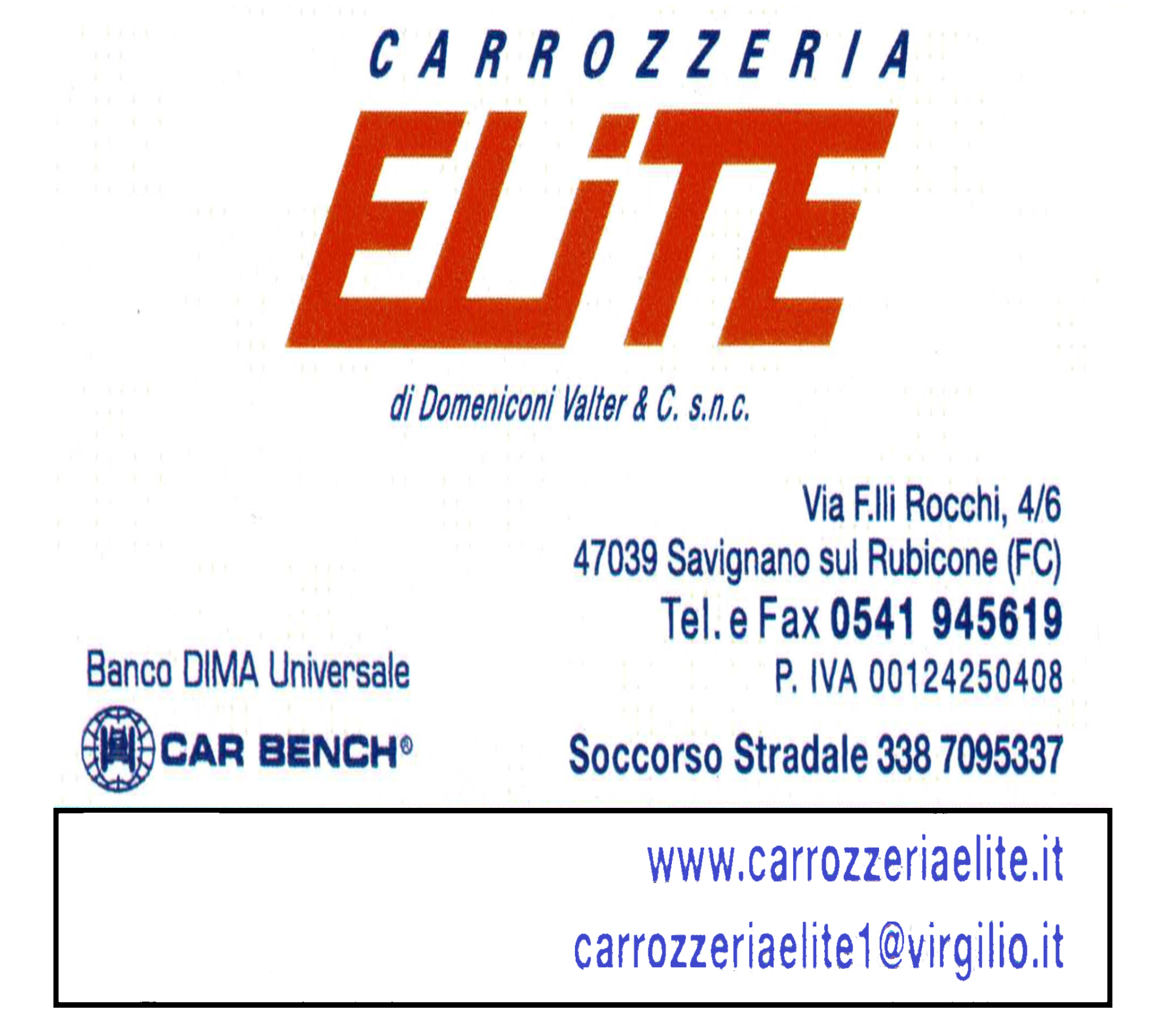 CARROZZERIA ELITE DI DOMENICONI VALTER & C. SNC