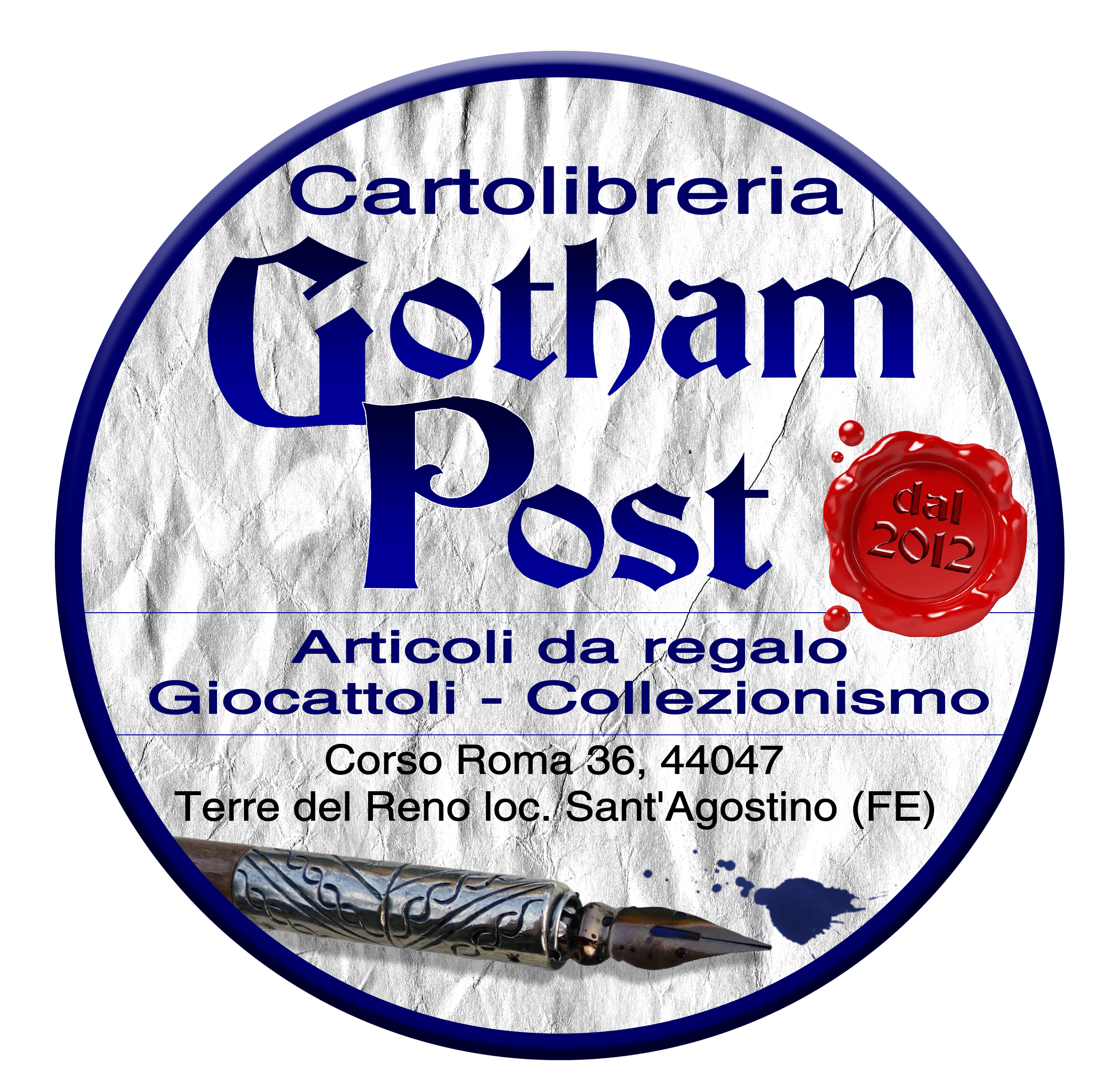 CARTOLIBRERIA GOTHAM POST DI MANSERVISI SIMONE