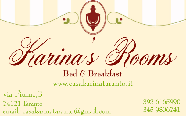 KARINA’S ROOMS di CASA KARINA TARANTO DI PALMA JOHANNA KARINA