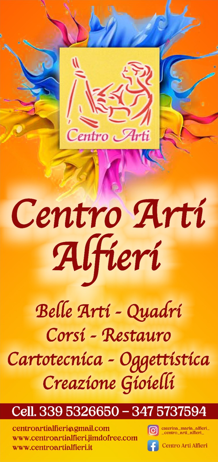 CENTRO ARTI DI ALFIERI CATERINA MARIA