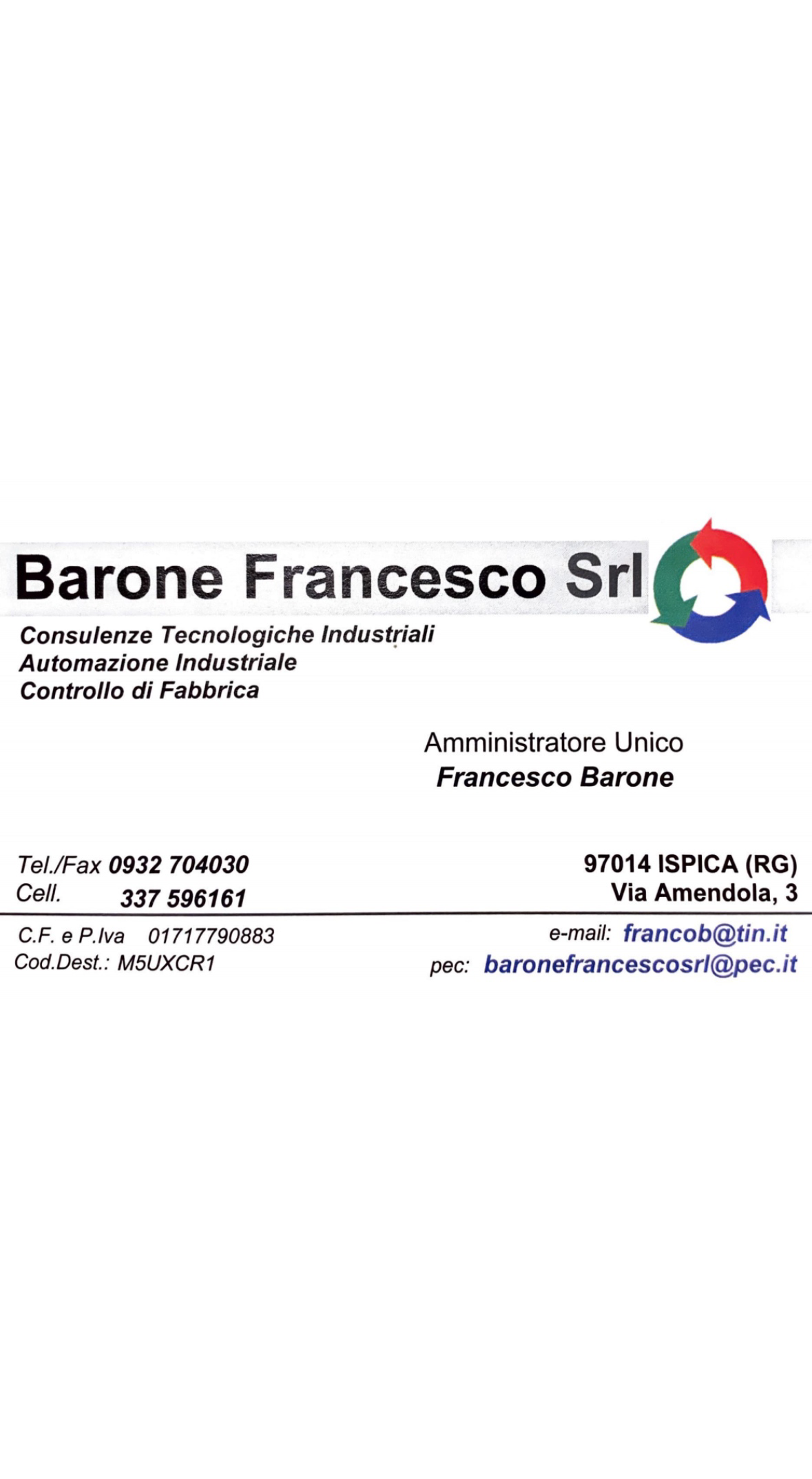 BARONE FRANCESCO SRL