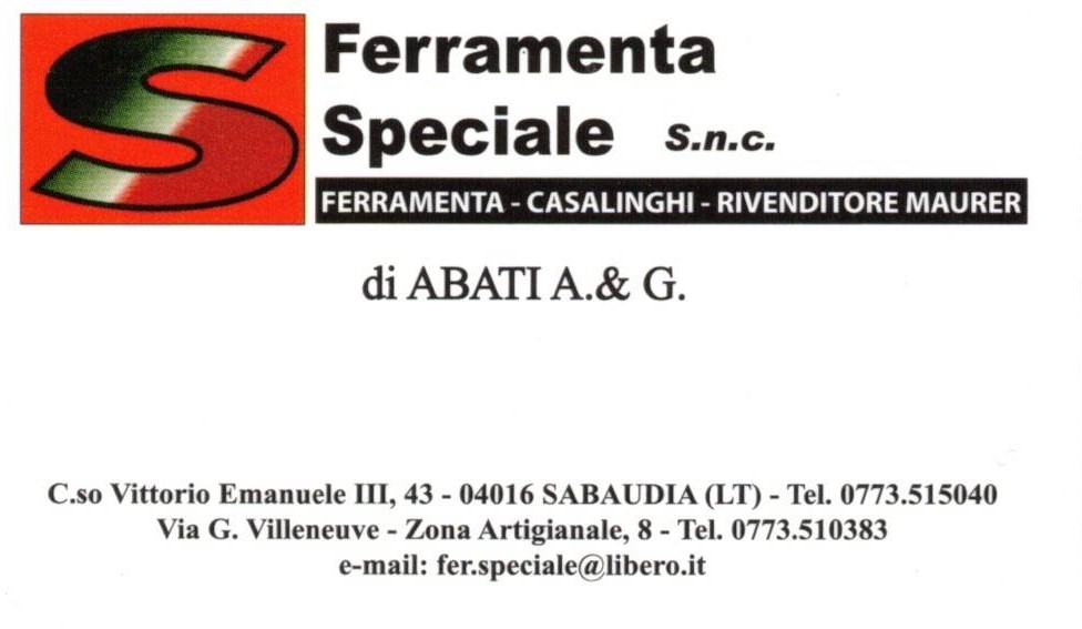 FERRAMENTA SPECIALE S.N.C. DI ABATI A. & G.