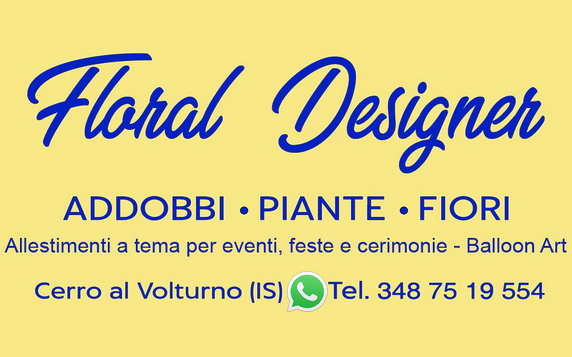 FLORAL DESIGNER DI CAPPELLO GIULIA ANTONIETTA