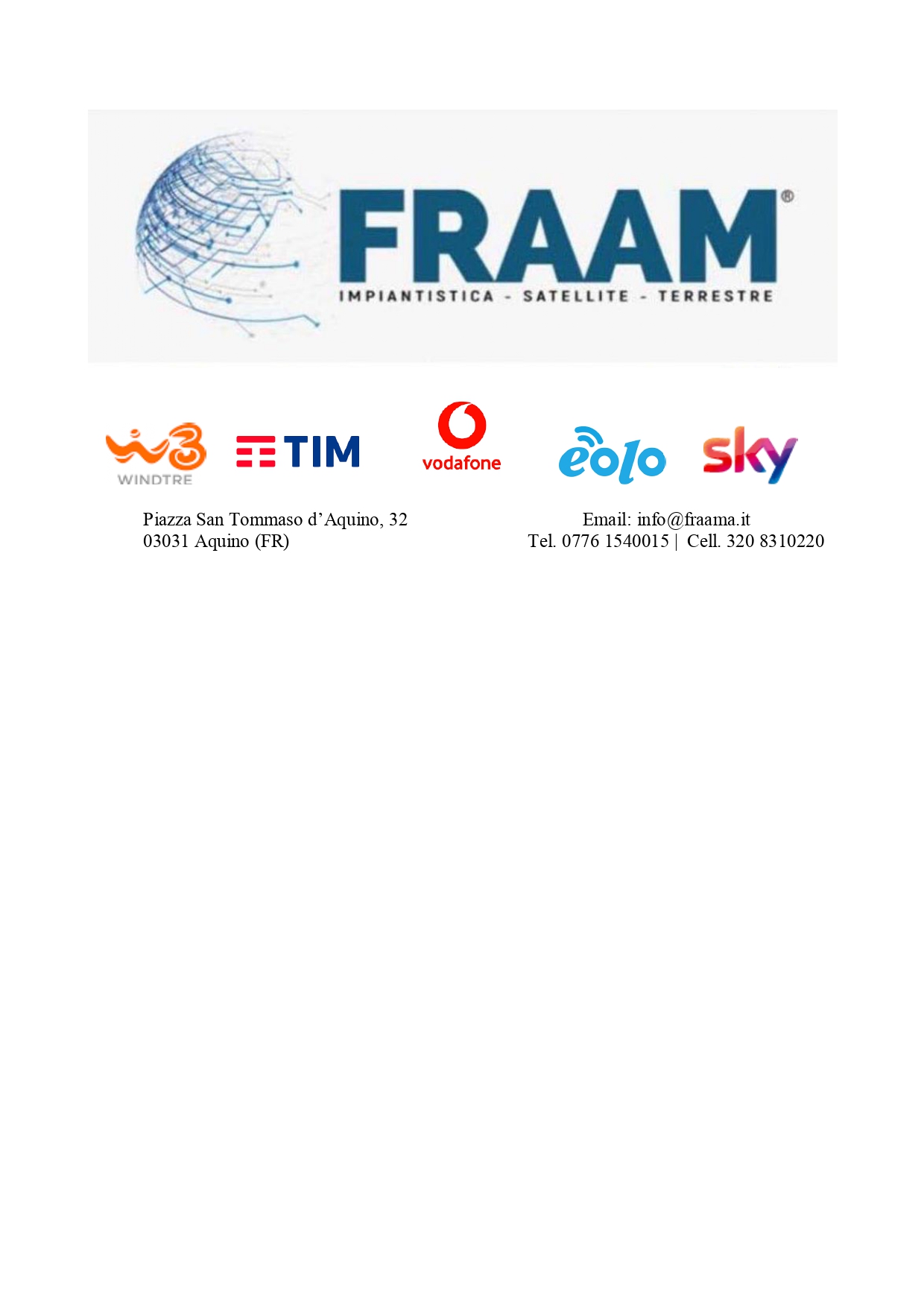 FRAAM DI DANIELE MAGNAPERA