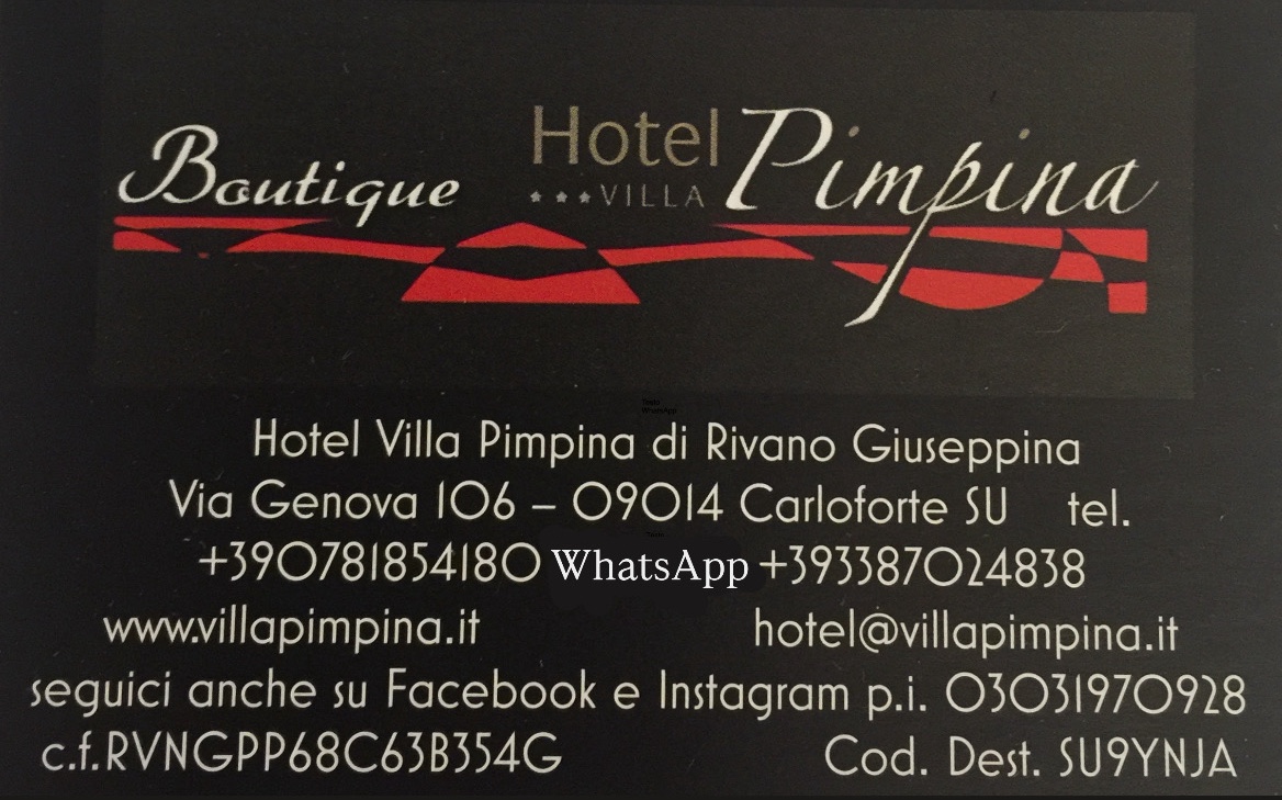 HOTEL VILLA PIMPINA DI RIVANO GIUSEPPINA