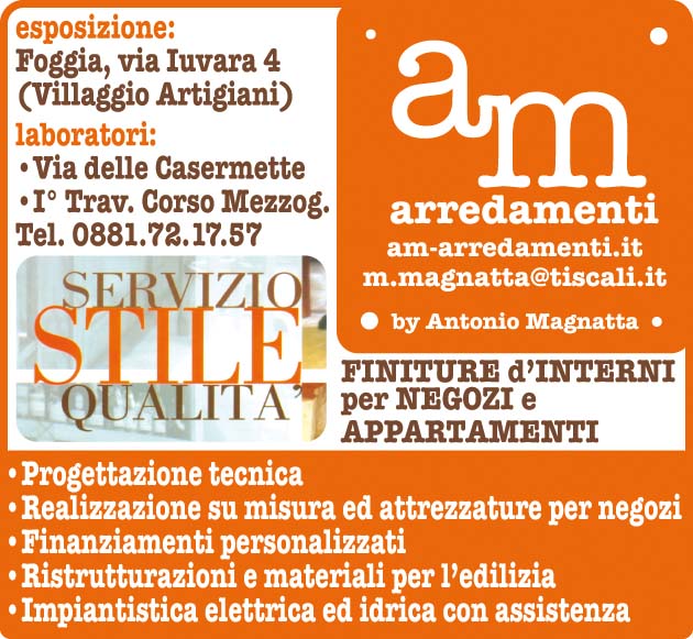  A.M. ARREDAMENTI DI MAGNATTA ING. MARCO