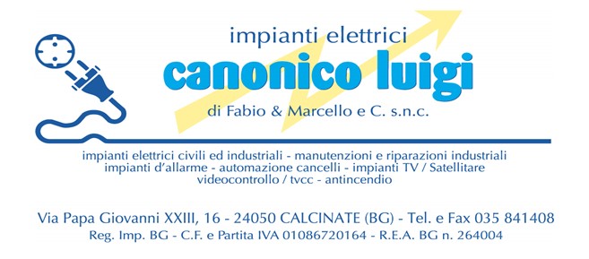 IMPIANTI ELETTRICI CANONICO LUIGI DI CANONICO MARCELLO E C. S.N.C