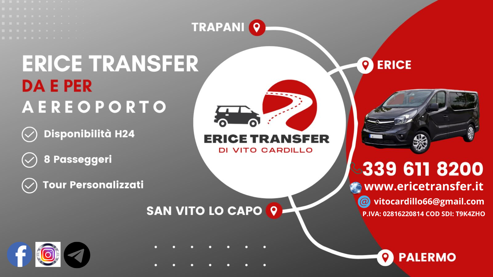 ERICE TRANSFER DI VITO CARDILLO