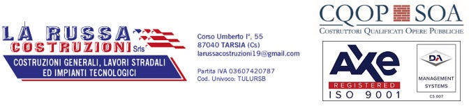 LA RUSSA COSTRUZIONI S.R.L.S.