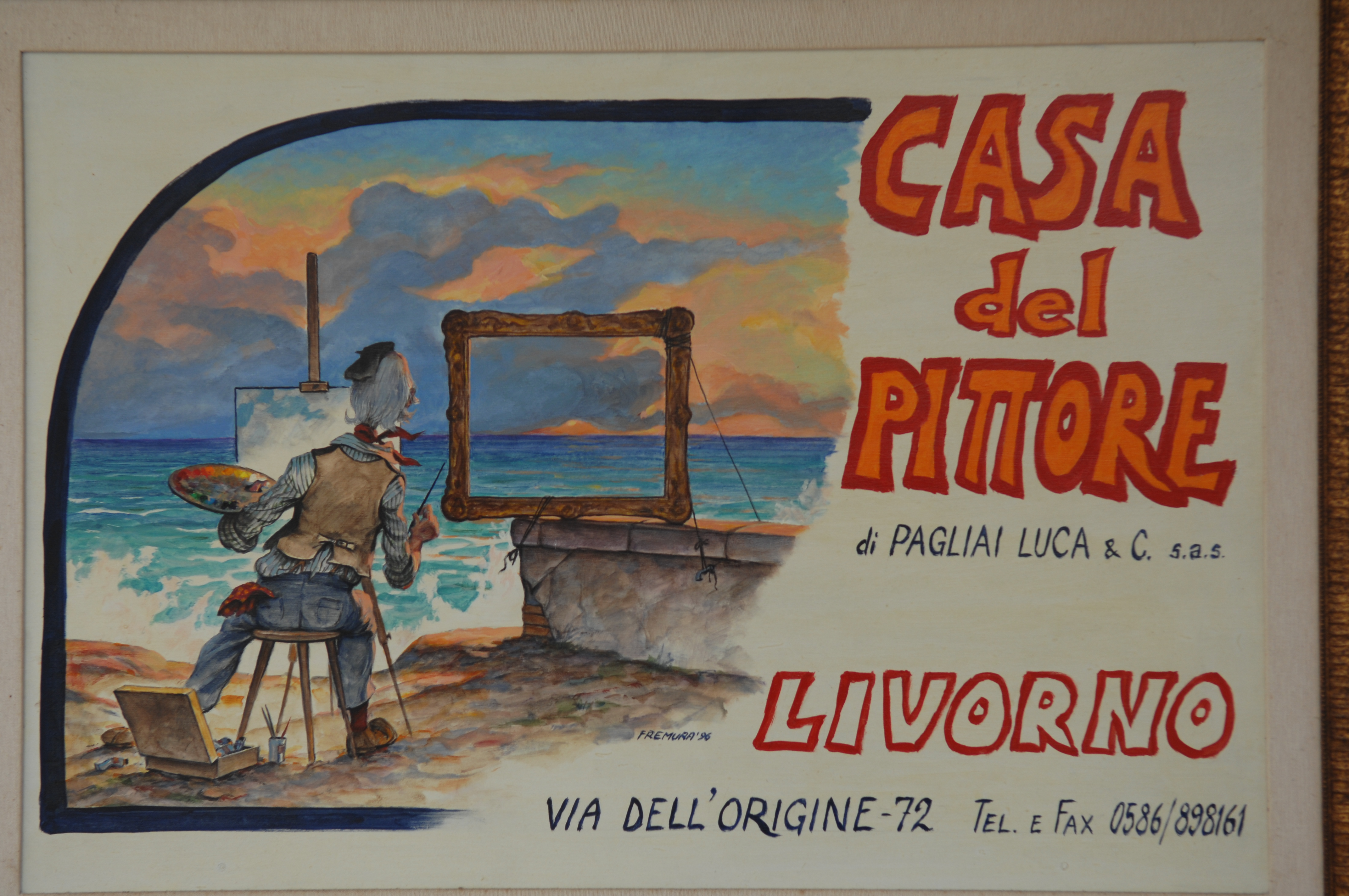casa del pittore dei f.lli pagliai di luca e lorella pagliai societa' in nome collettivo ed in forma abbreviata casa del pittore dei f.lli pagliai di luca e lorella pagliai s.n.c.