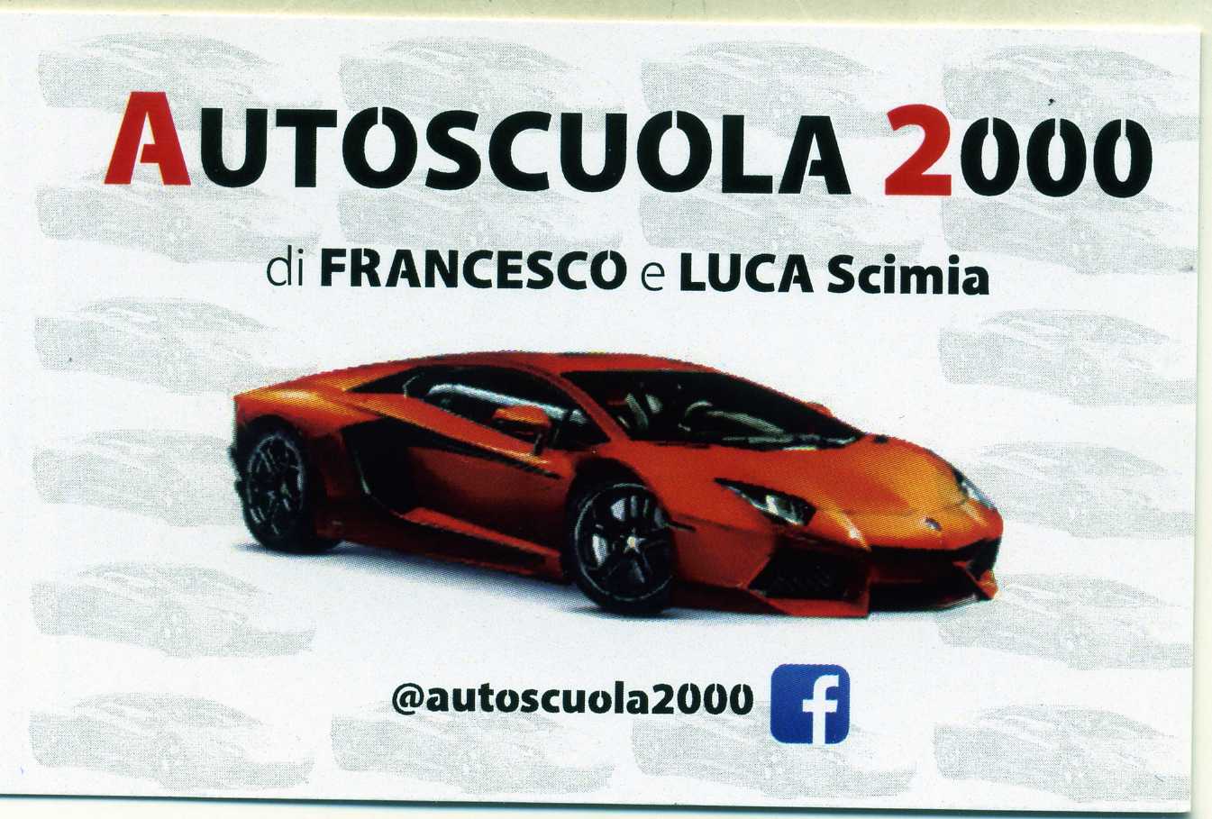 autoscuola 2000 di francesco e luca scimia - societa' in accomand ita semplice