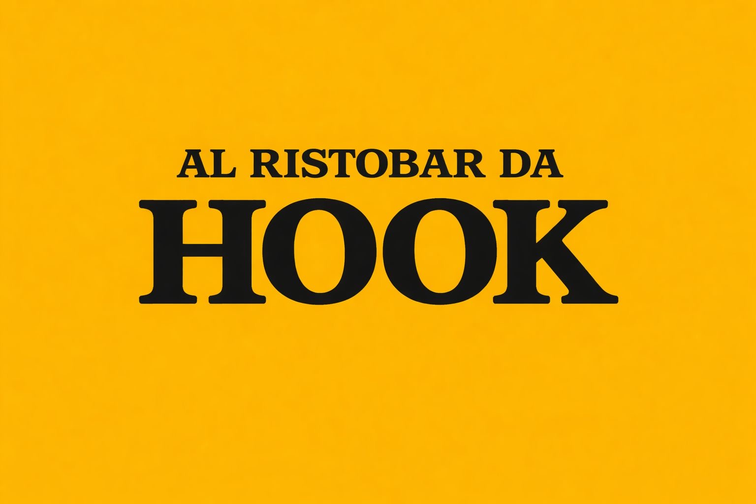 AL RISTOBAR DA HOOK