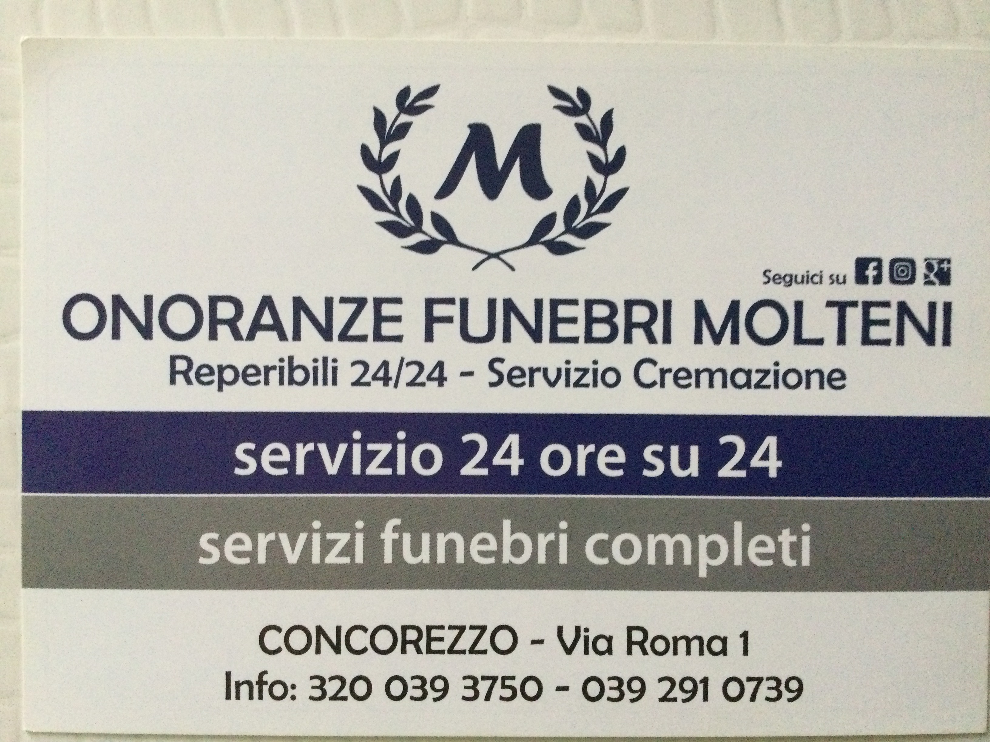 Pompe Funebri Concorezzo Molteni srl -Concorezzo-