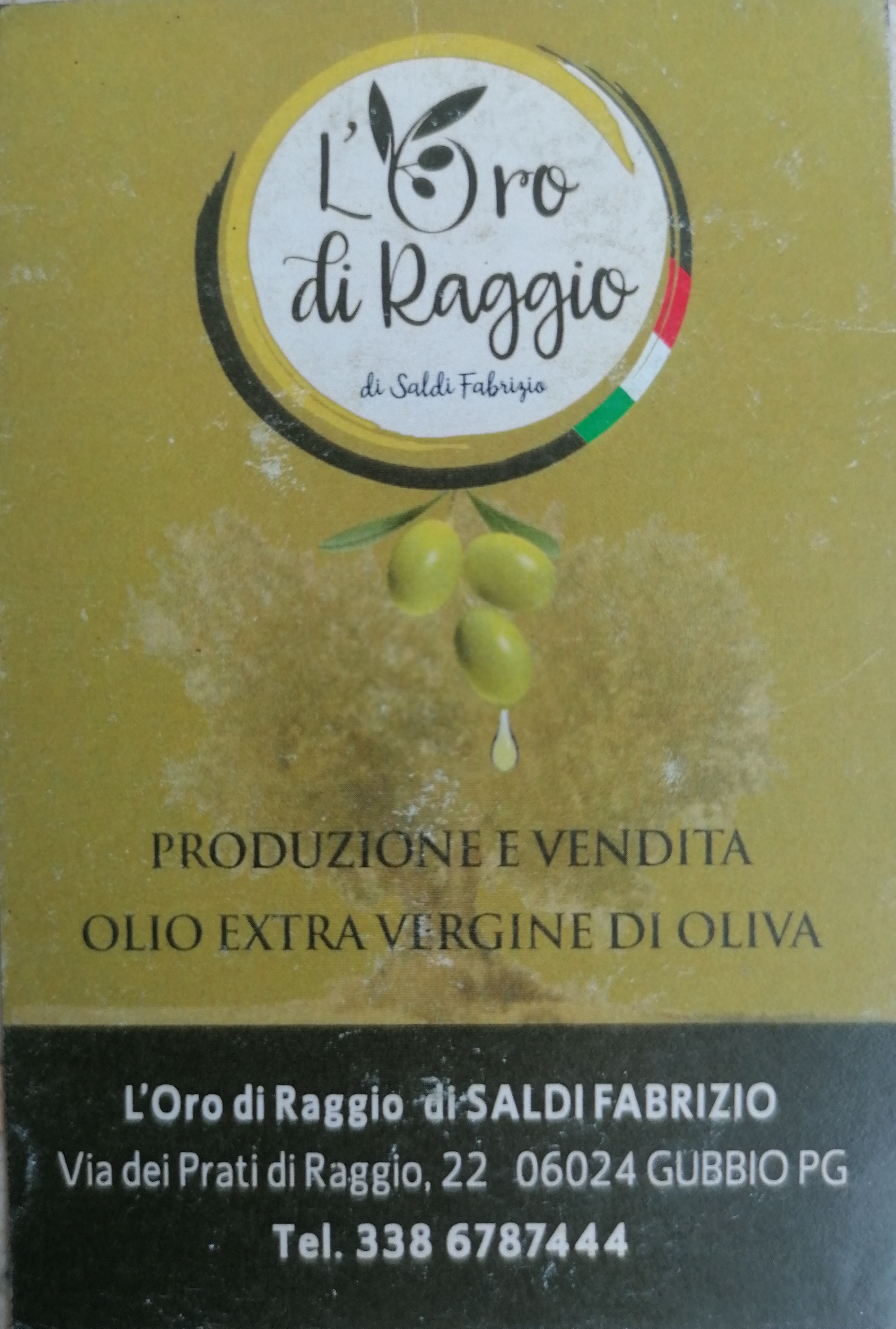 l'oro di raggio di saldi fabrizio