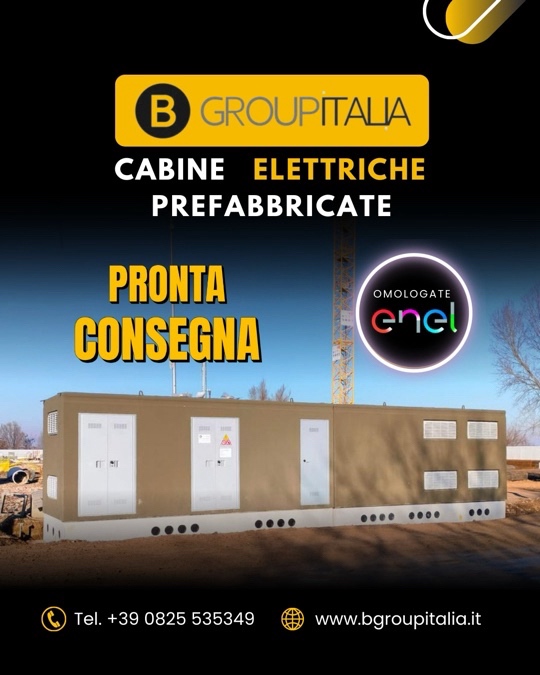 B GROUP ITALIA SRL - CABINE ELETTRICHE PREFABBRICATE