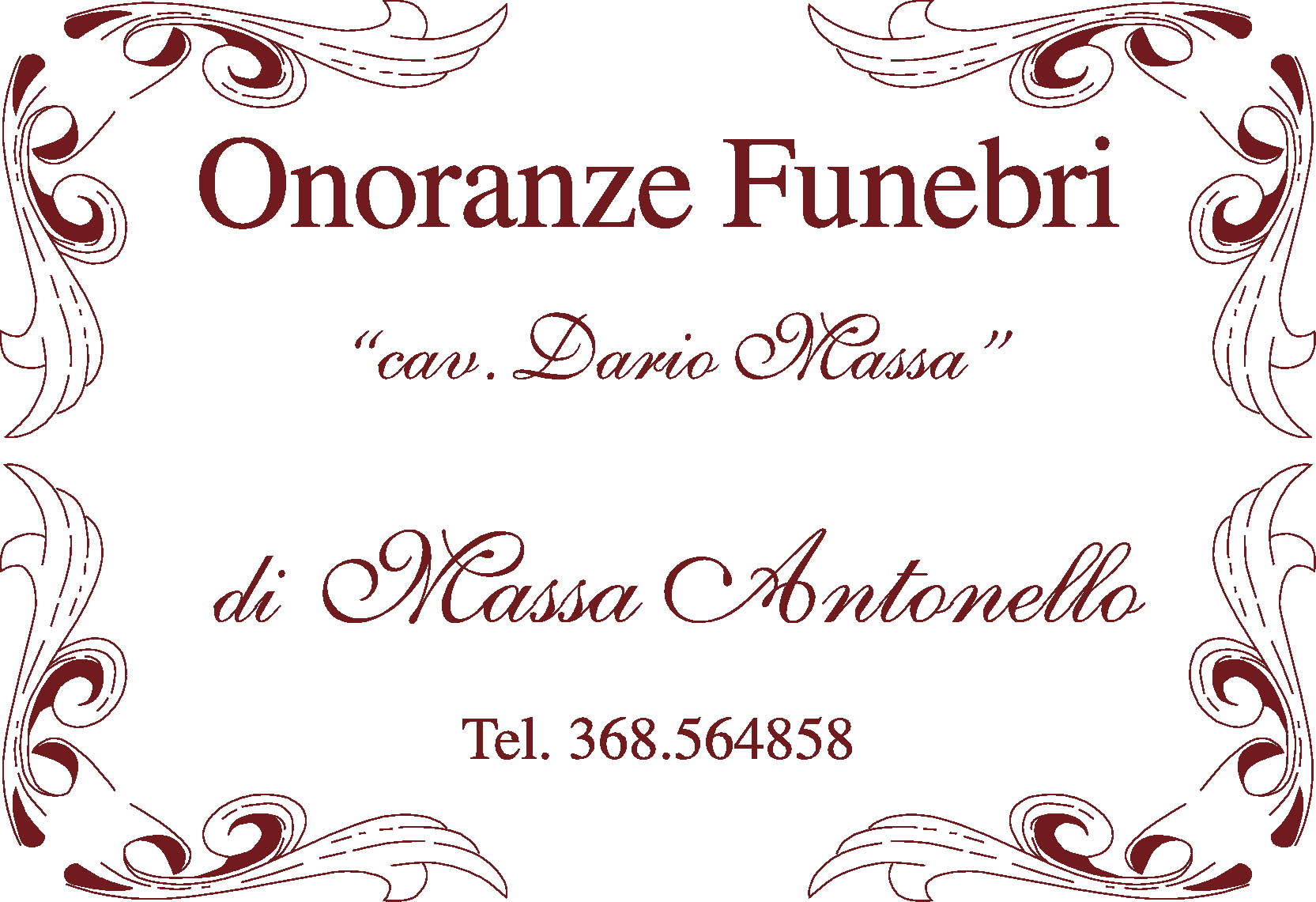 ONORANZE FUNEBRI CAV. DARIO MASSA DI MASSA ANTONELLO