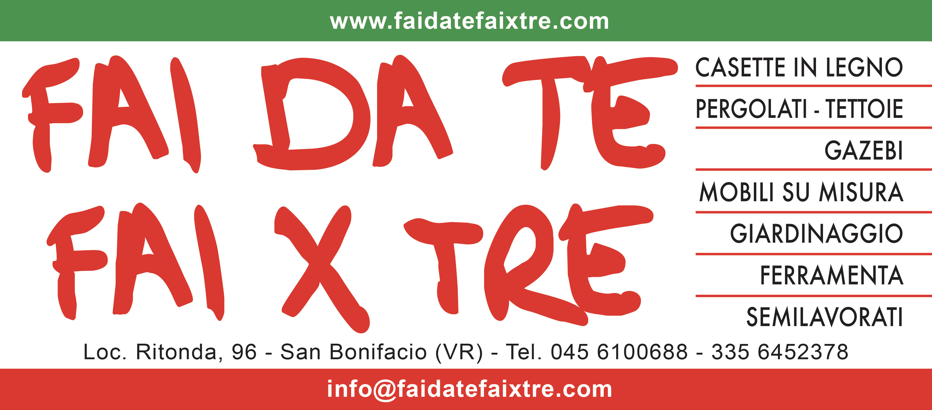 FAI DA TE FAI X TRE