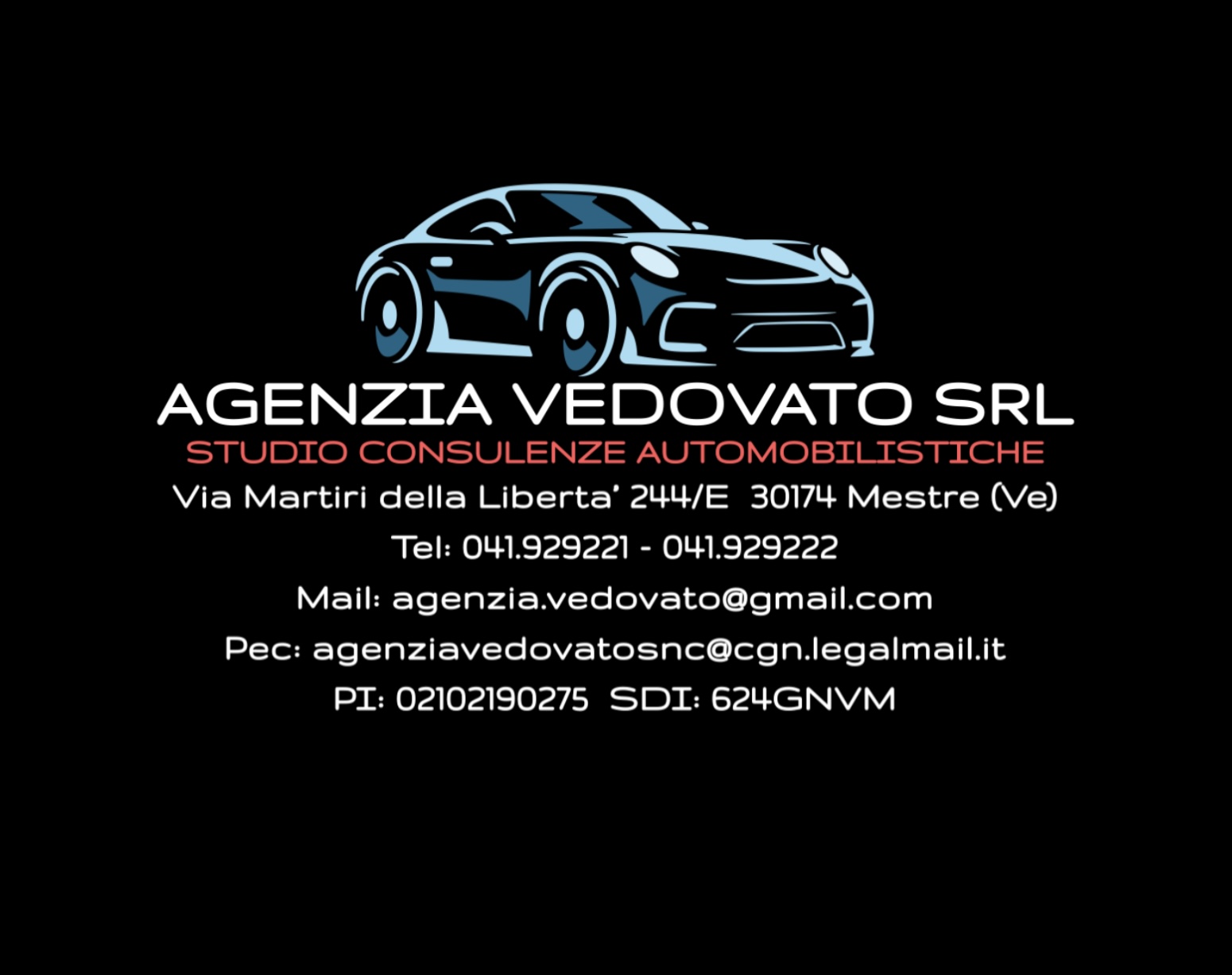 AGENZIA VEDOVATO SRL Studio Consulenze Automobilistiche