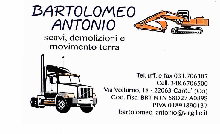 BARTOLOMEO ANTONIO