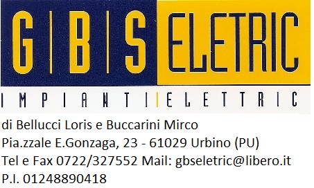 G.B.S. ELETRIC S.N.C. BELLUCCI & BUCCARINI IMPIANTI ELETTRICI