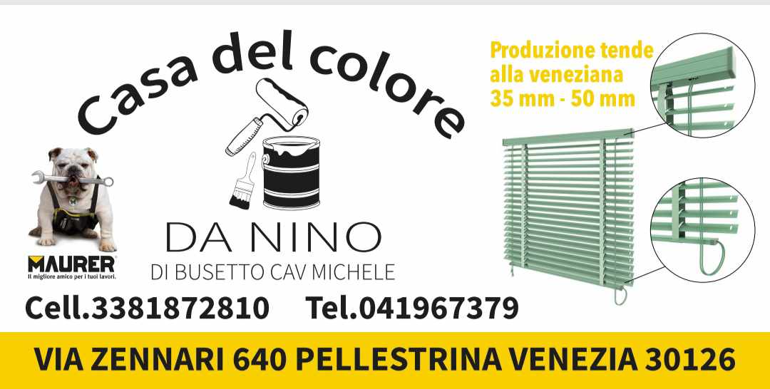 casa del colore da nino di busetto cav michele