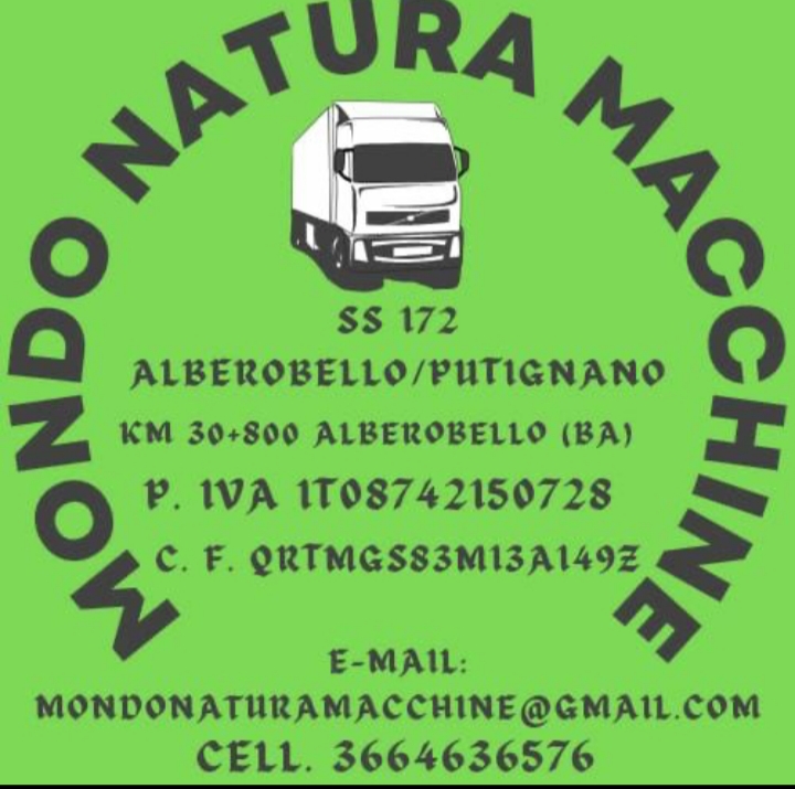 MONDO NATURA MACCHINE ALBEROBELLO