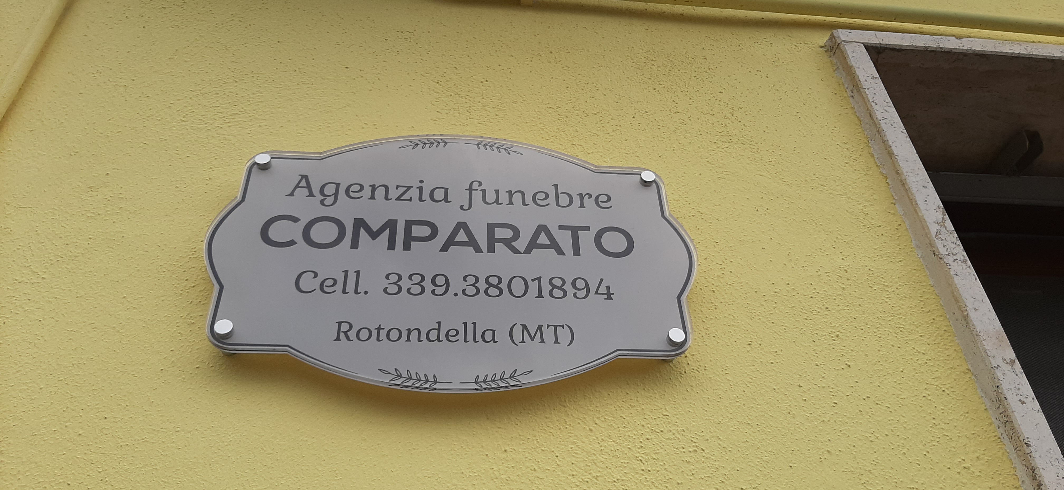 ONORANZE FUNEBRI COMPARATO