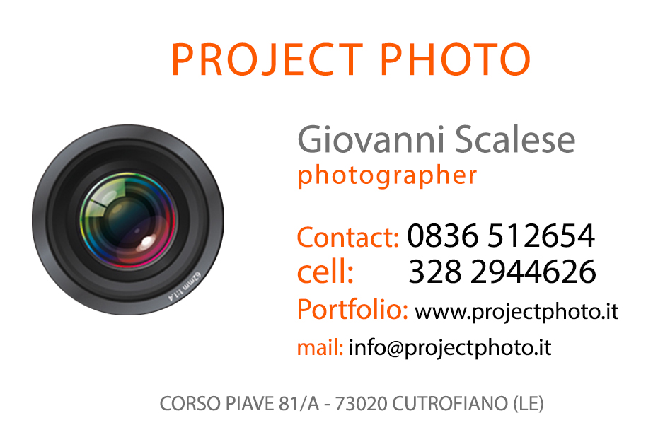 PROJECT PHOTO VIDEO SCALESE GIOVANNI FOTO & VIDEO DI SCALESE