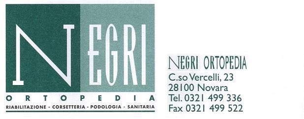 negri g. ortopedia snc