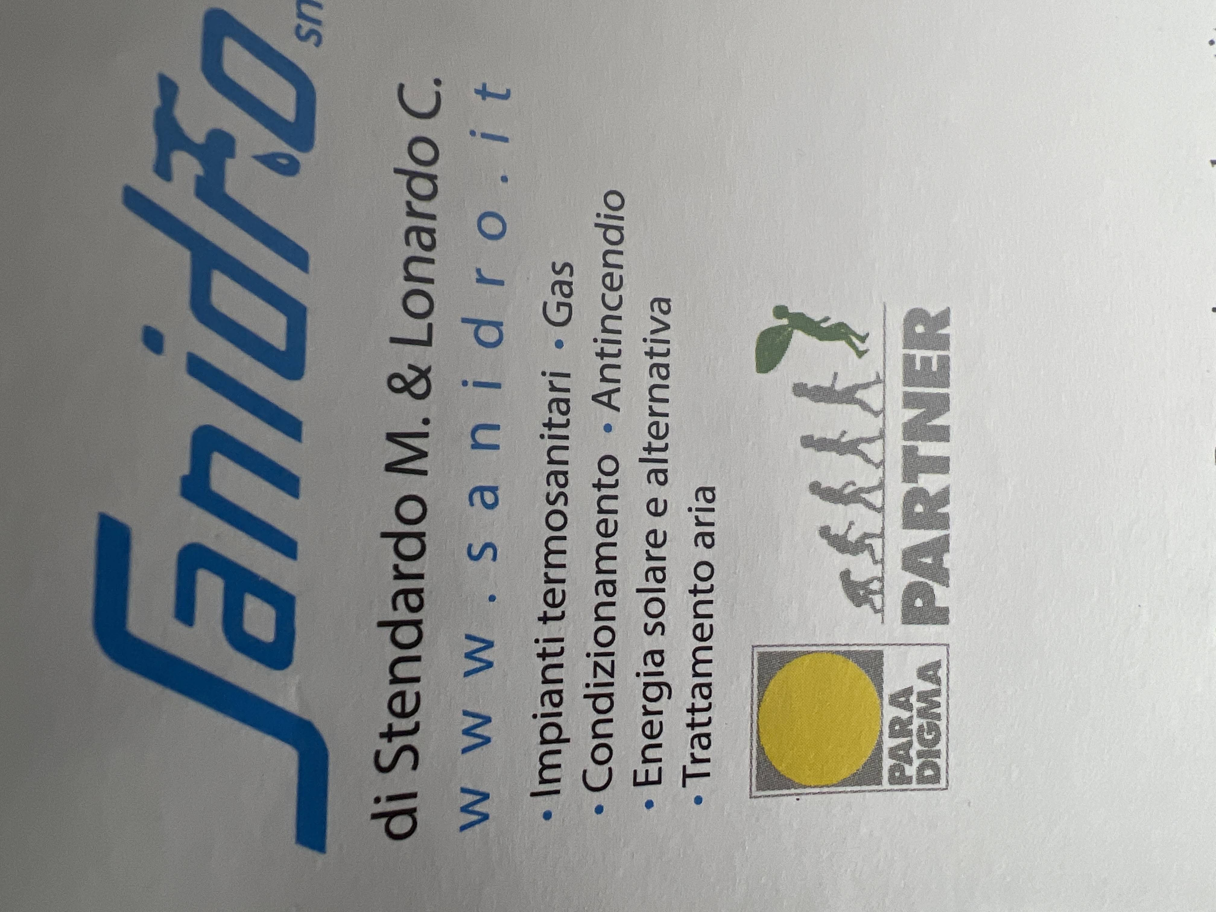 SANIDRO SNC DI STENTARDO MAURIZIO E LONARDO CRESCENZO ENZO 