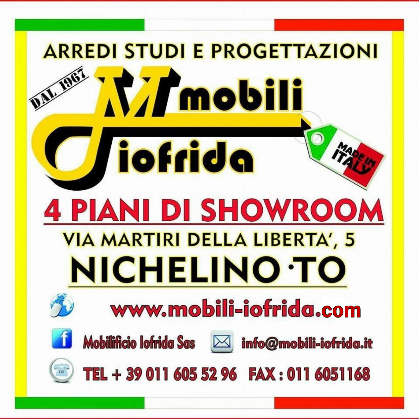 MOBILIFICIO IOFRIDA S.A.S. DI IOFRIDA SALVATORE & C.