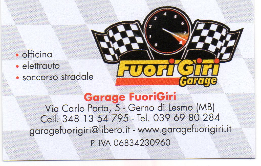 GARAGE FUORIGIRI