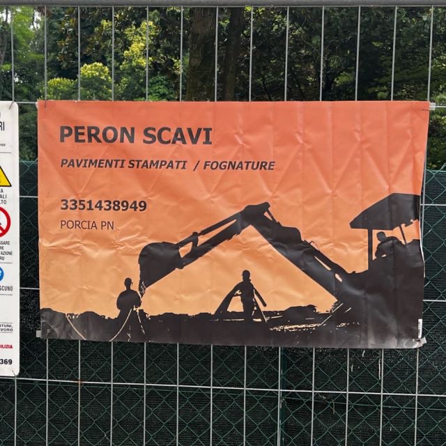Peron scavi