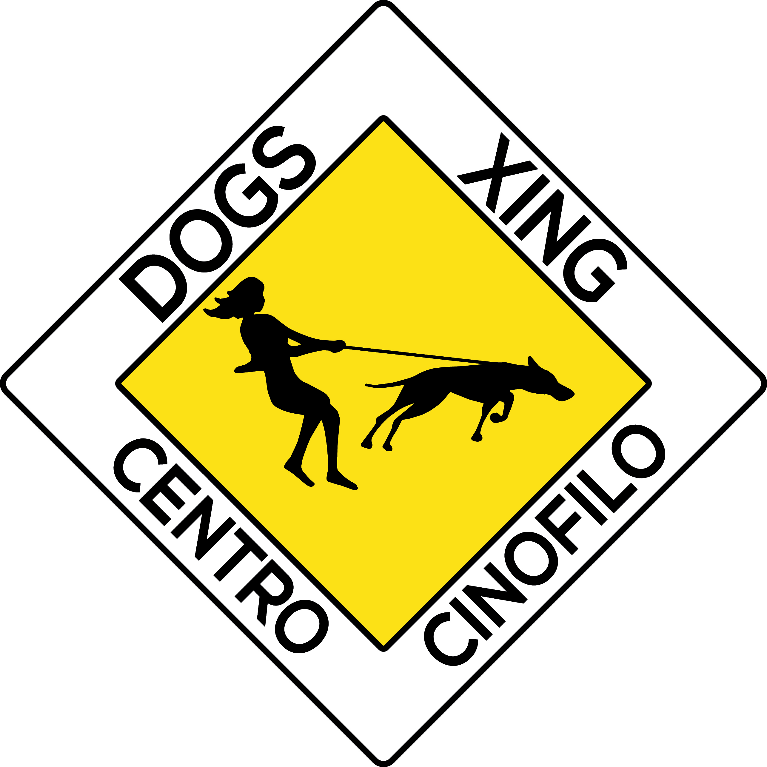 Dogs Crossing di Reale Stefania