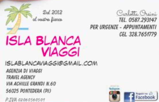 ISLA BLANCA VIAGGI