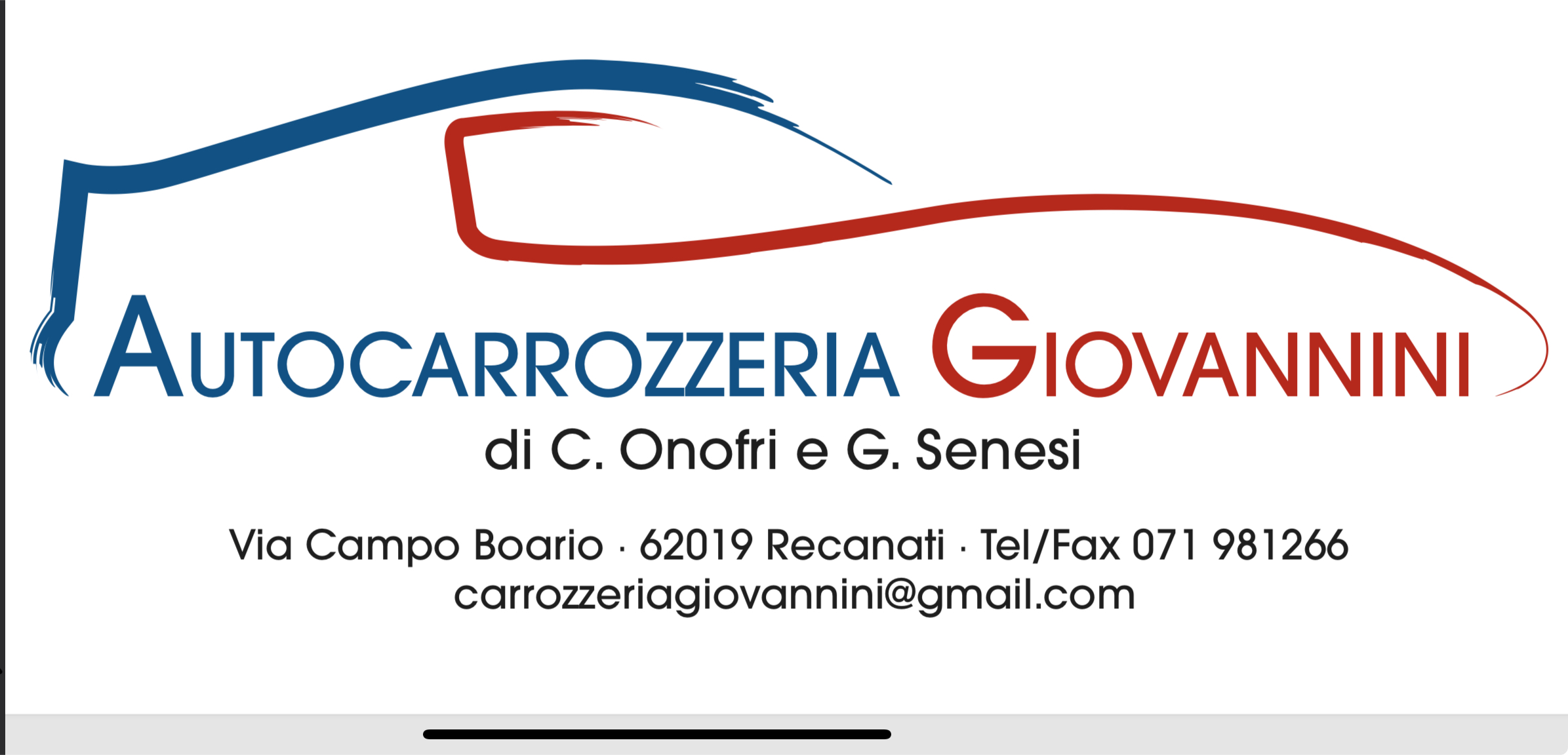 Carrozzeria Giovannini Snc Di Onofri Claudio E Senesi Giovanni